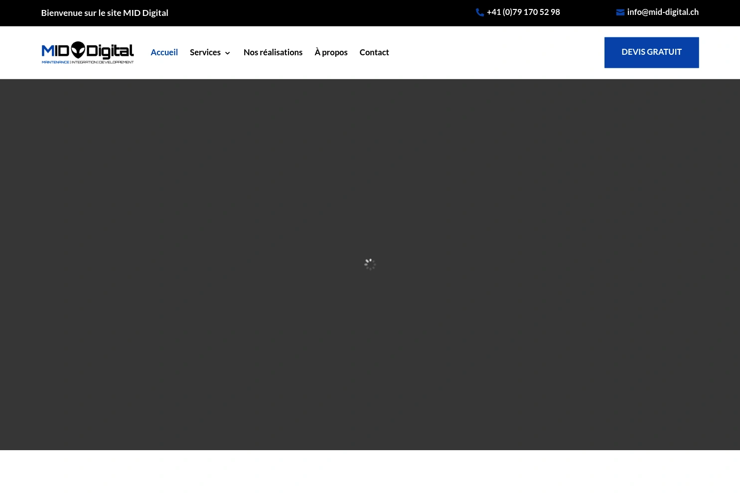 Preview of MID Digital - Agence Web Suisse
