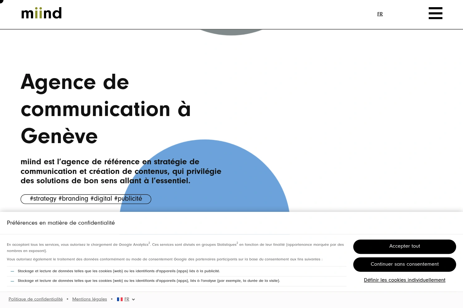 Preview of miind - Agence de Communication