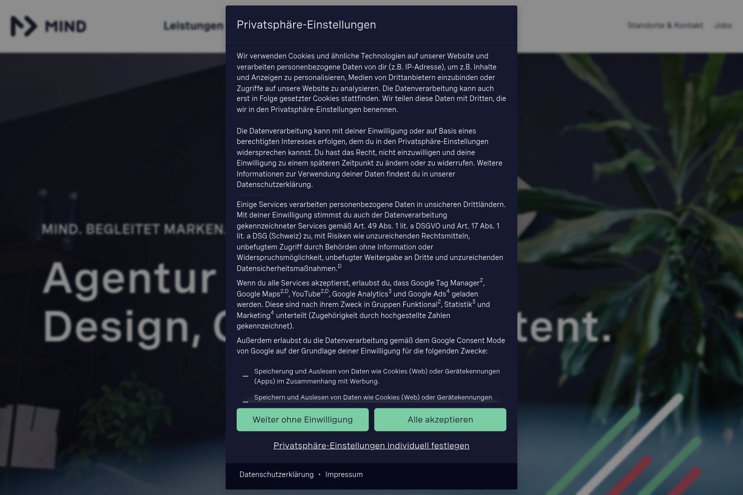 Preview of MIND Kommunikation GmbH