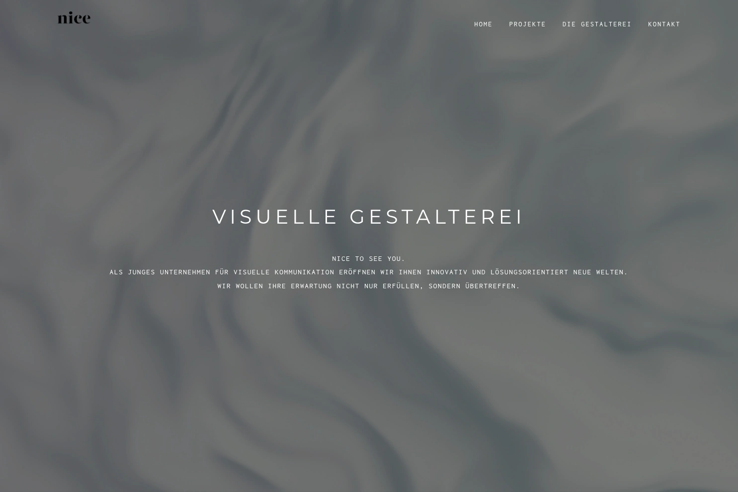 Preview of nice – Visuelle Gestalterei