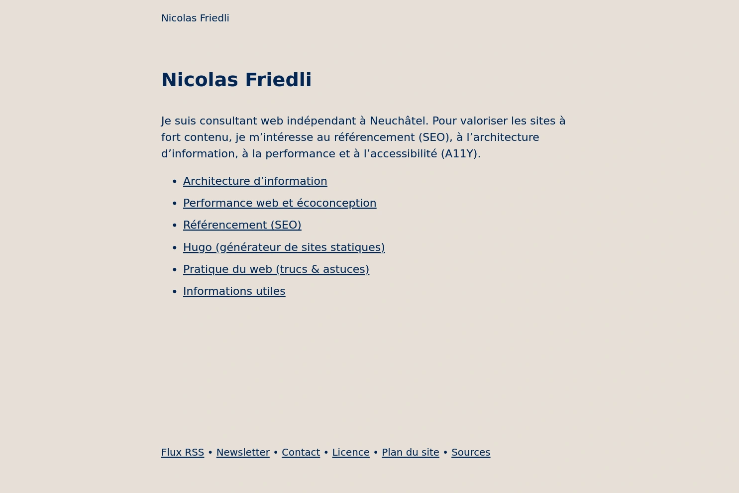 Preview of Nicolas Friedli