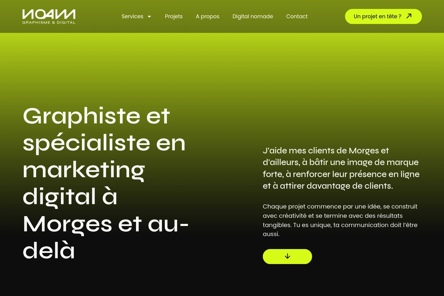 Preview of Noam | Graphiste & spécialiste en Digital | Indépendant à Morges