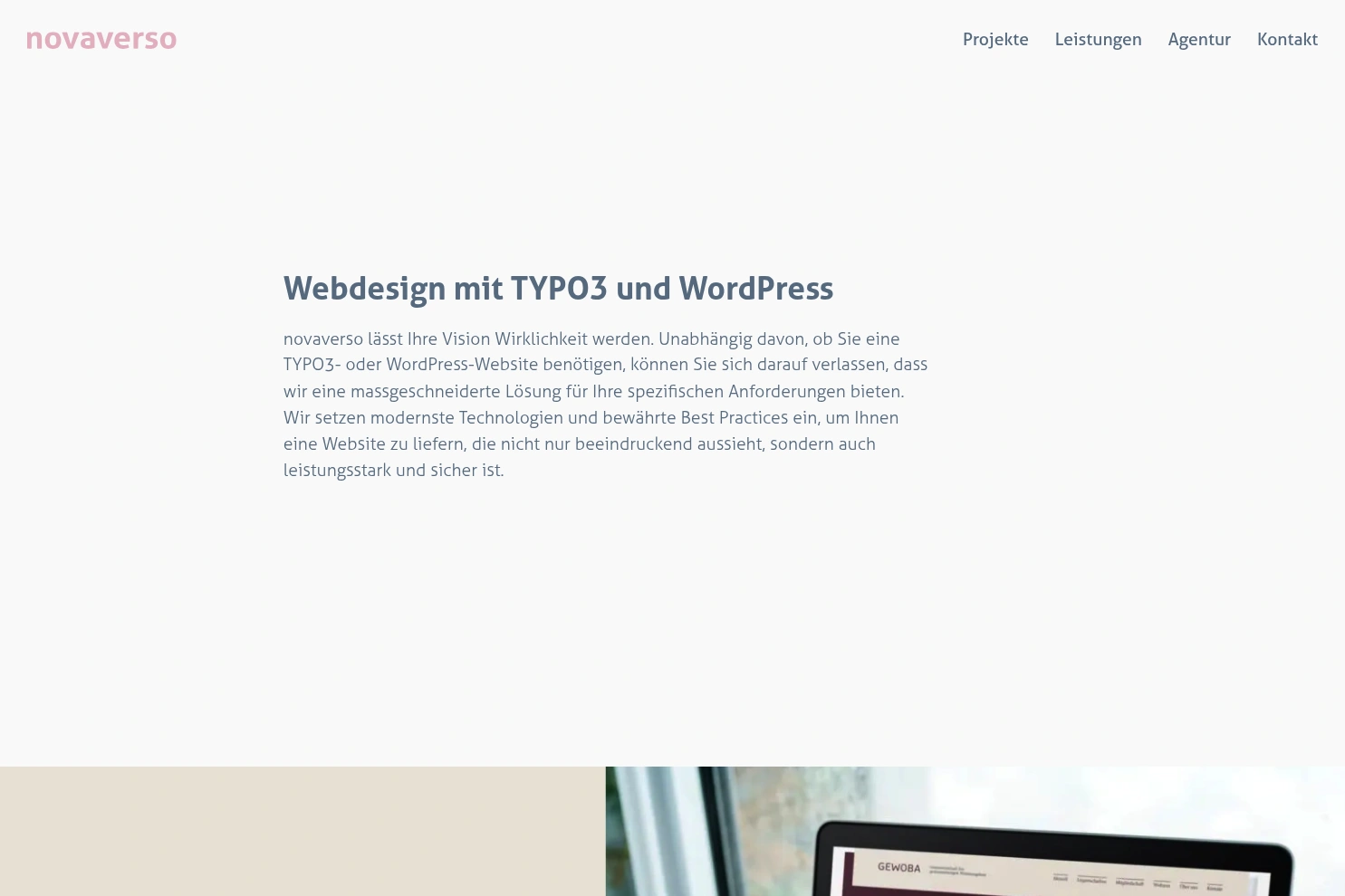 Preview of novaverso