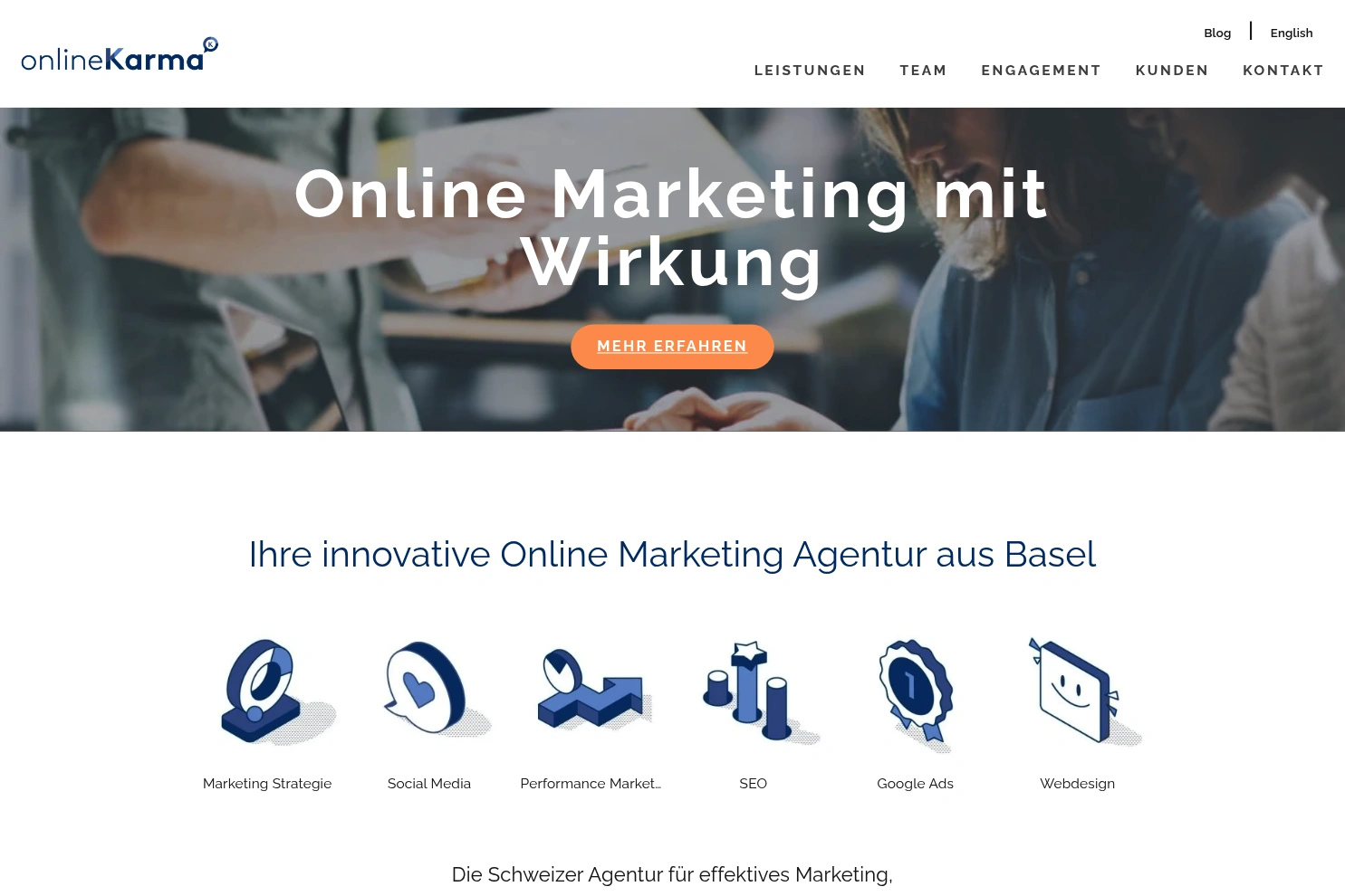 Preview of onlineKarma AG