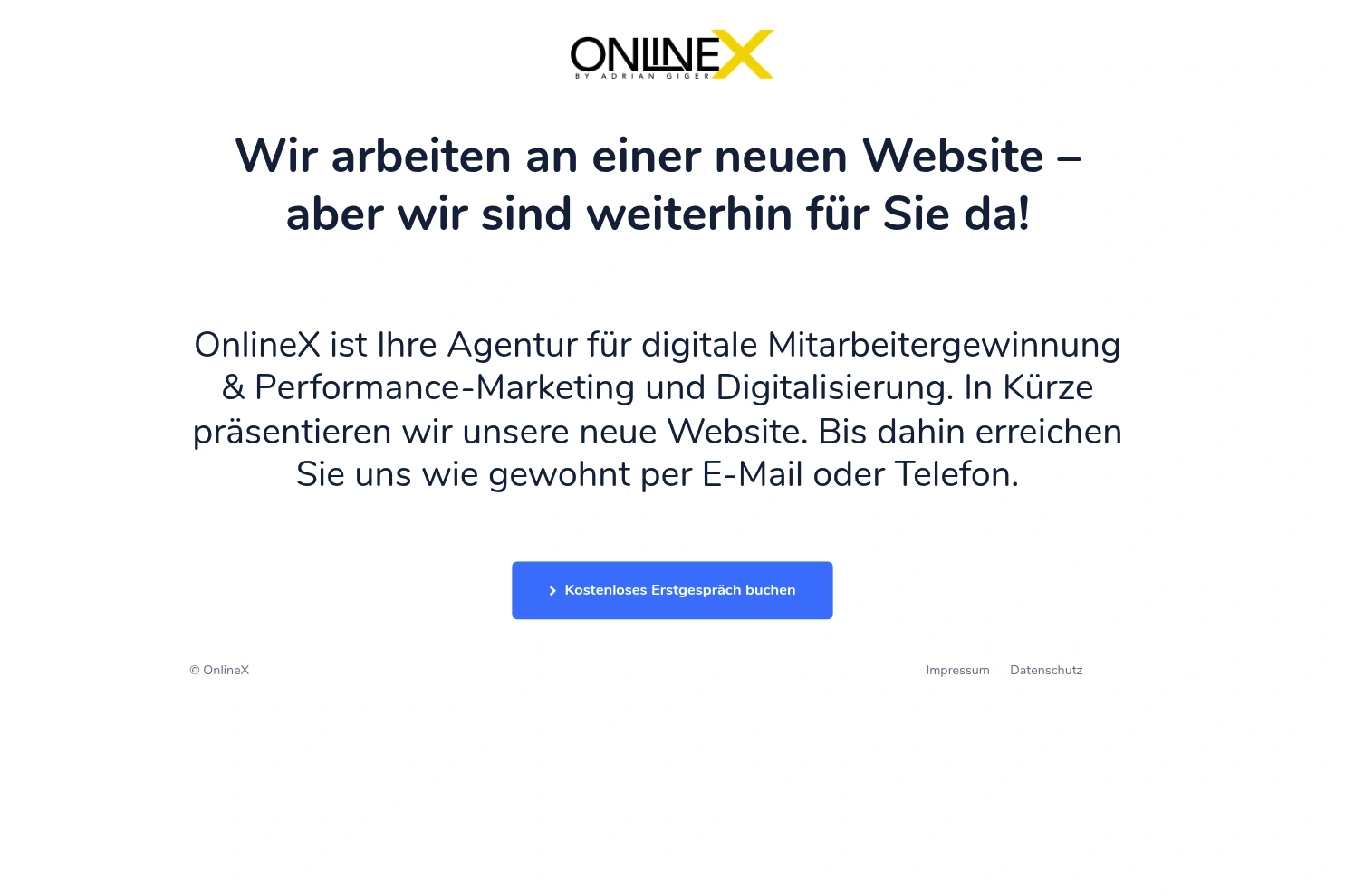 Preview of OnlineX Giger - Online Marketing Agentur