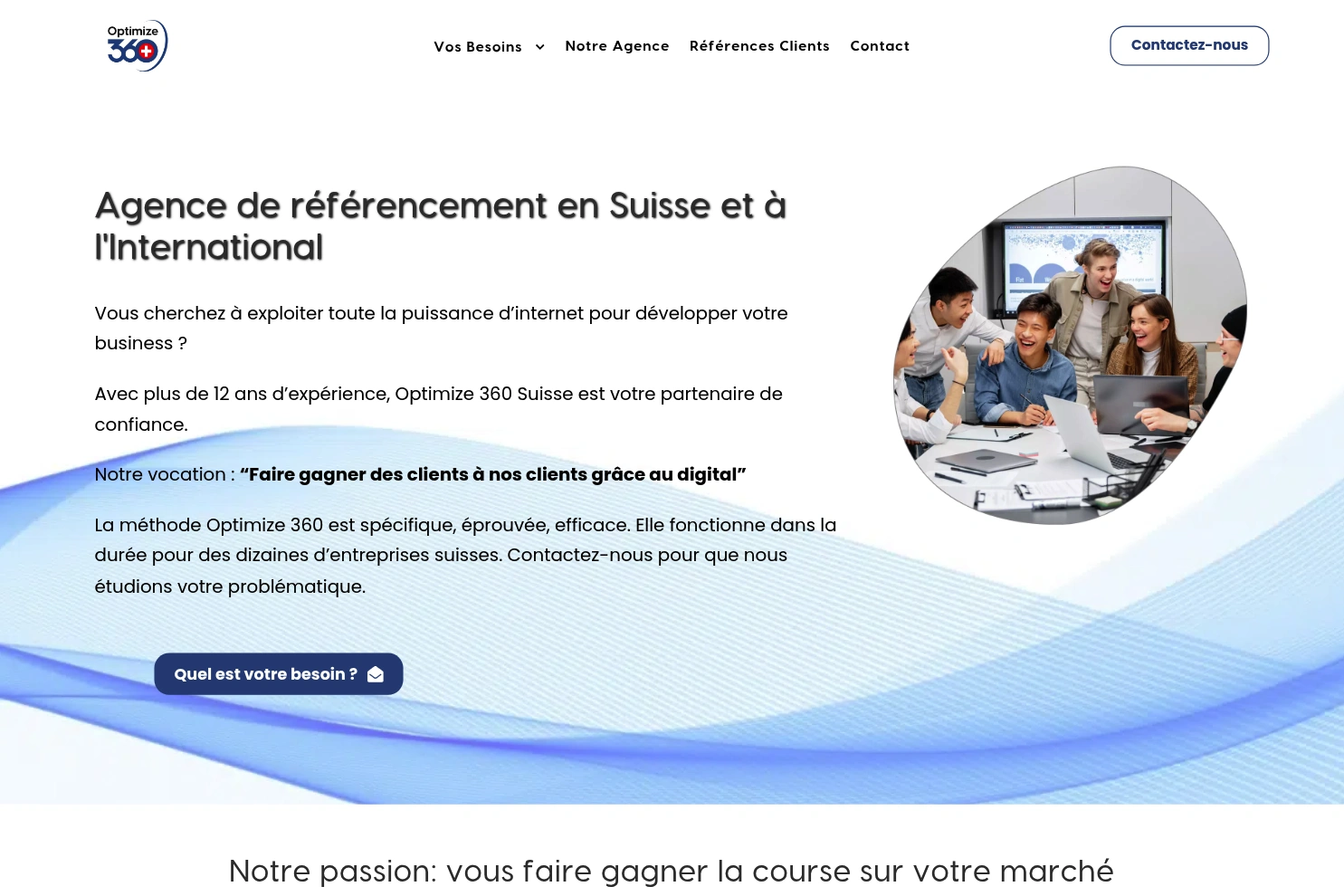 Preview of ✅ Agence SEO / SEA Optimize 360 Suisse