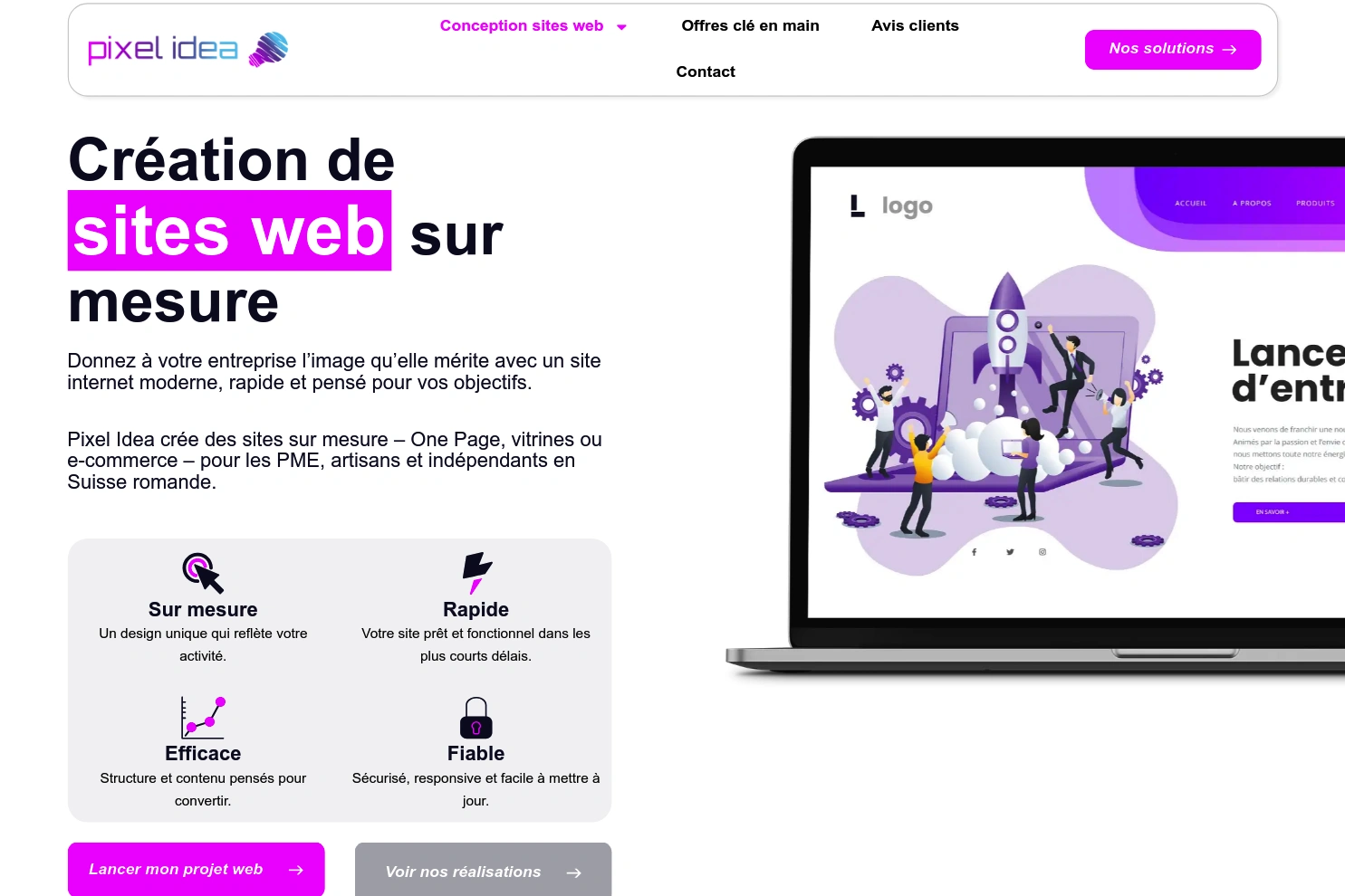 Preview of Agence Pixel idea