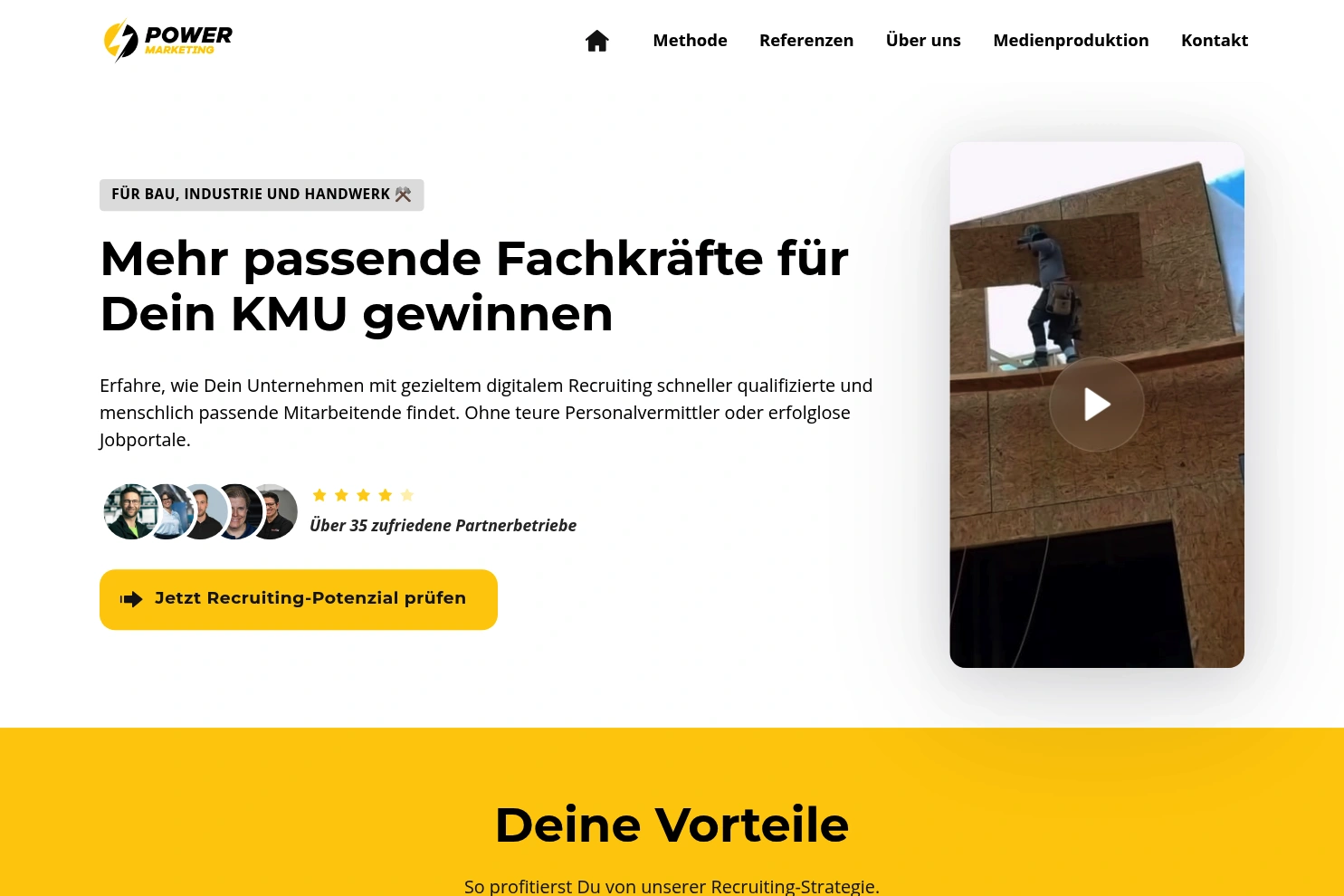 Preview of Powermarketing - Digitales Recruiting für KMUs