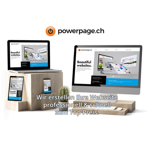 Preview of powerpage.ch Webdesign & Grafikdesign