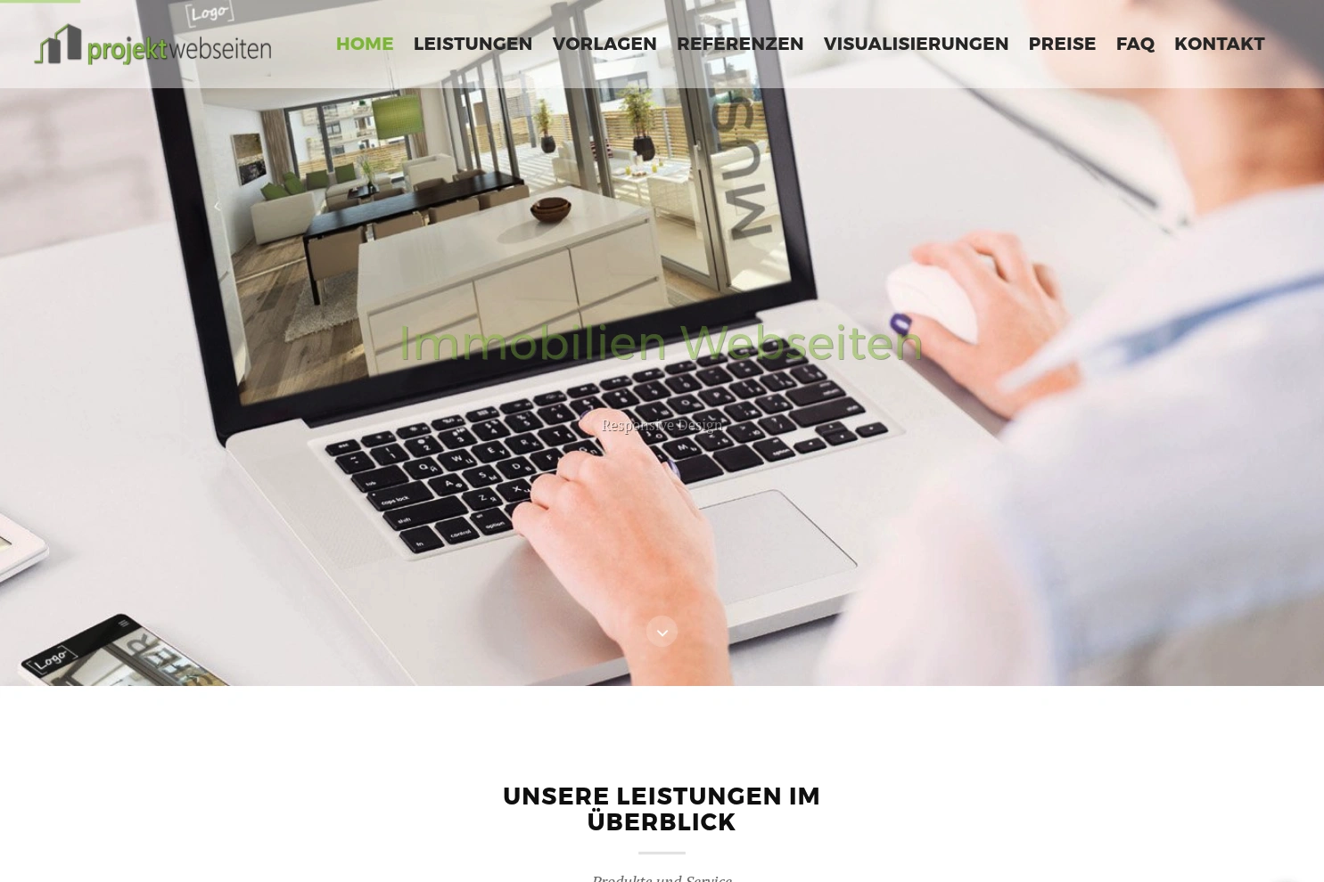 Preview of Projektwebseiten.ch | Webdesign für Immobilienmakler | Webagentur Zürich