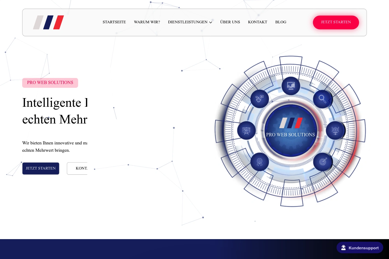 Preview of Pro Web Solutions