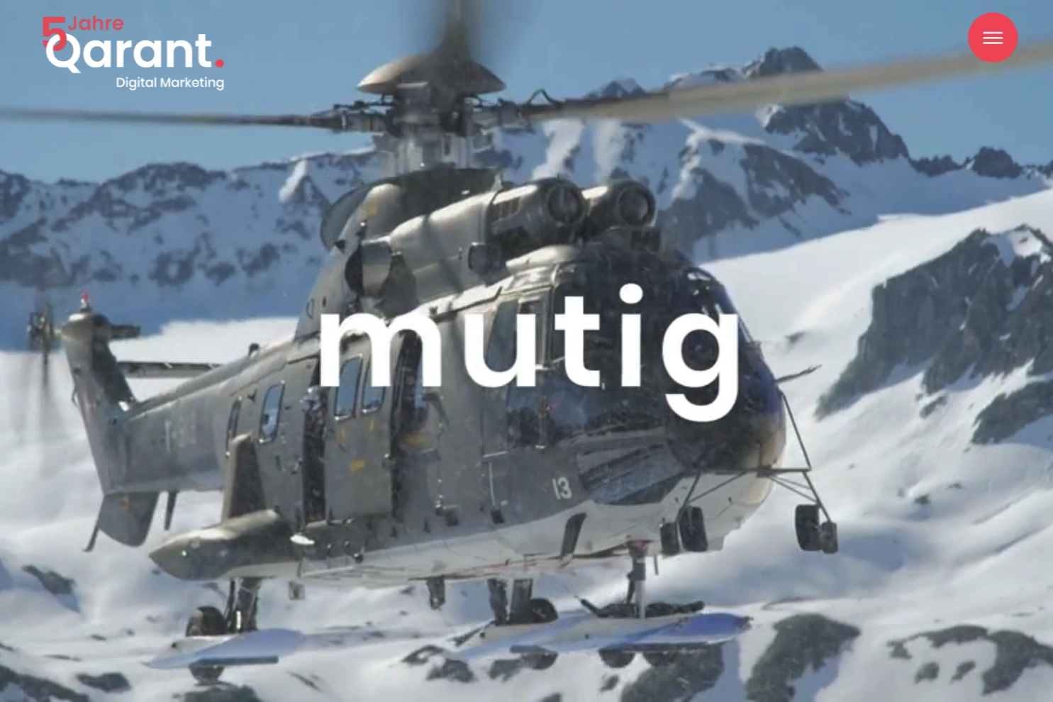 Preview of Qarant. | Digital Marketing - Agentur für Webdesign, Social Media und Video