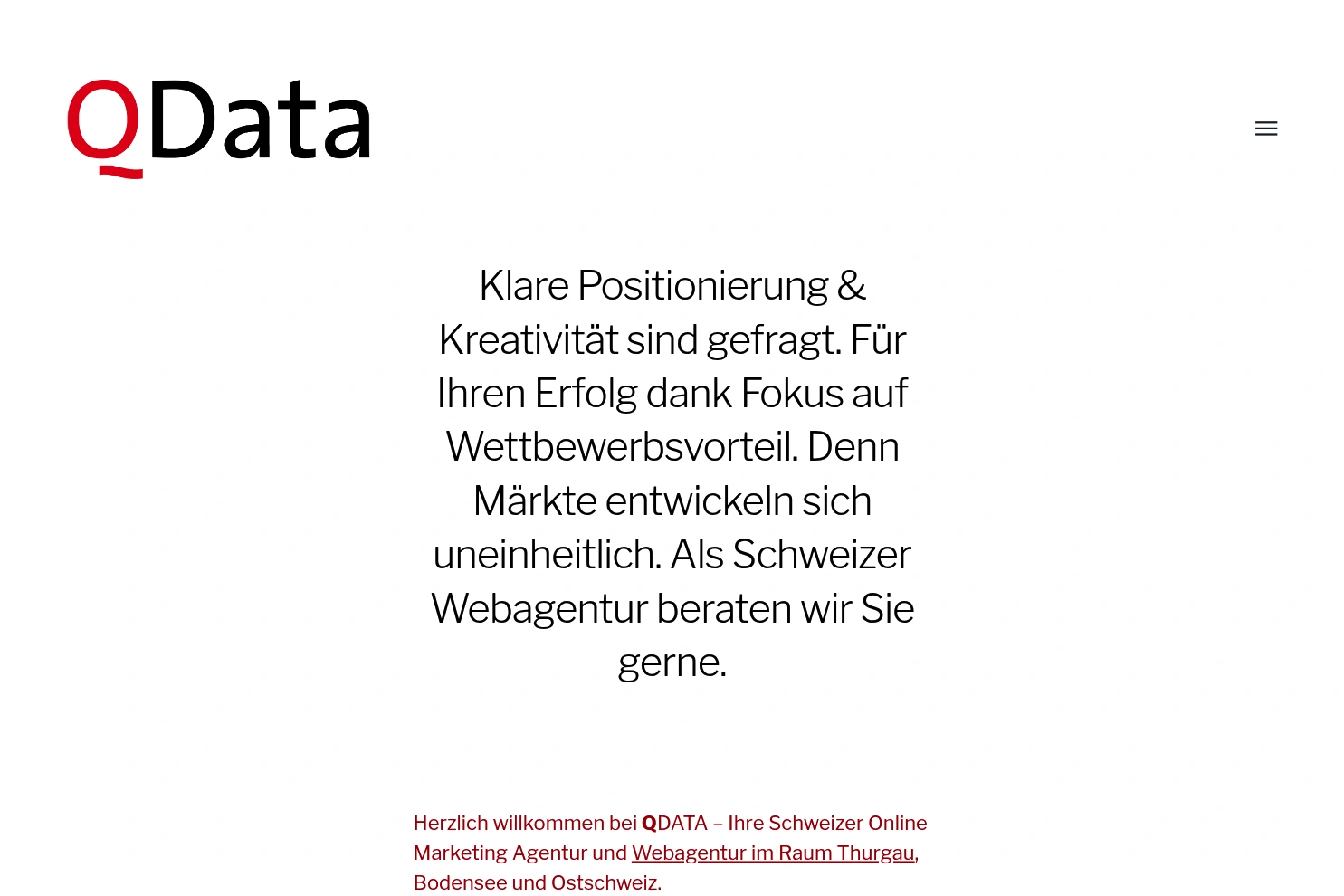 Preview of QDATA Online & Marketing Agentur