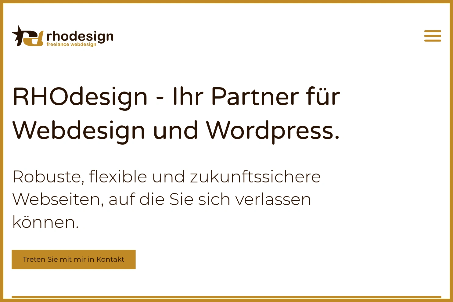 Preview of Rhodesign Webdesign