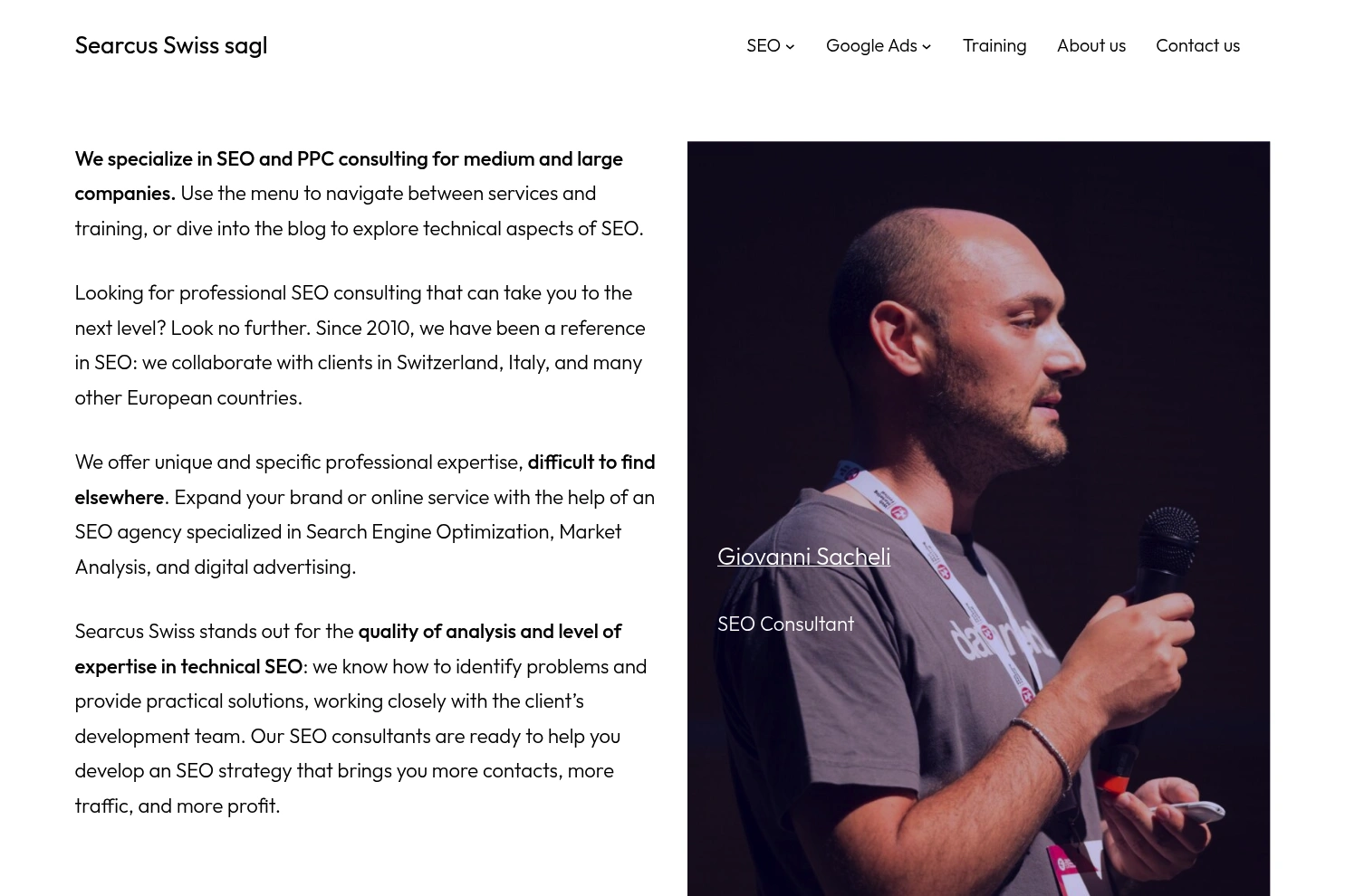 Preview of Searcus Swiss SAGL