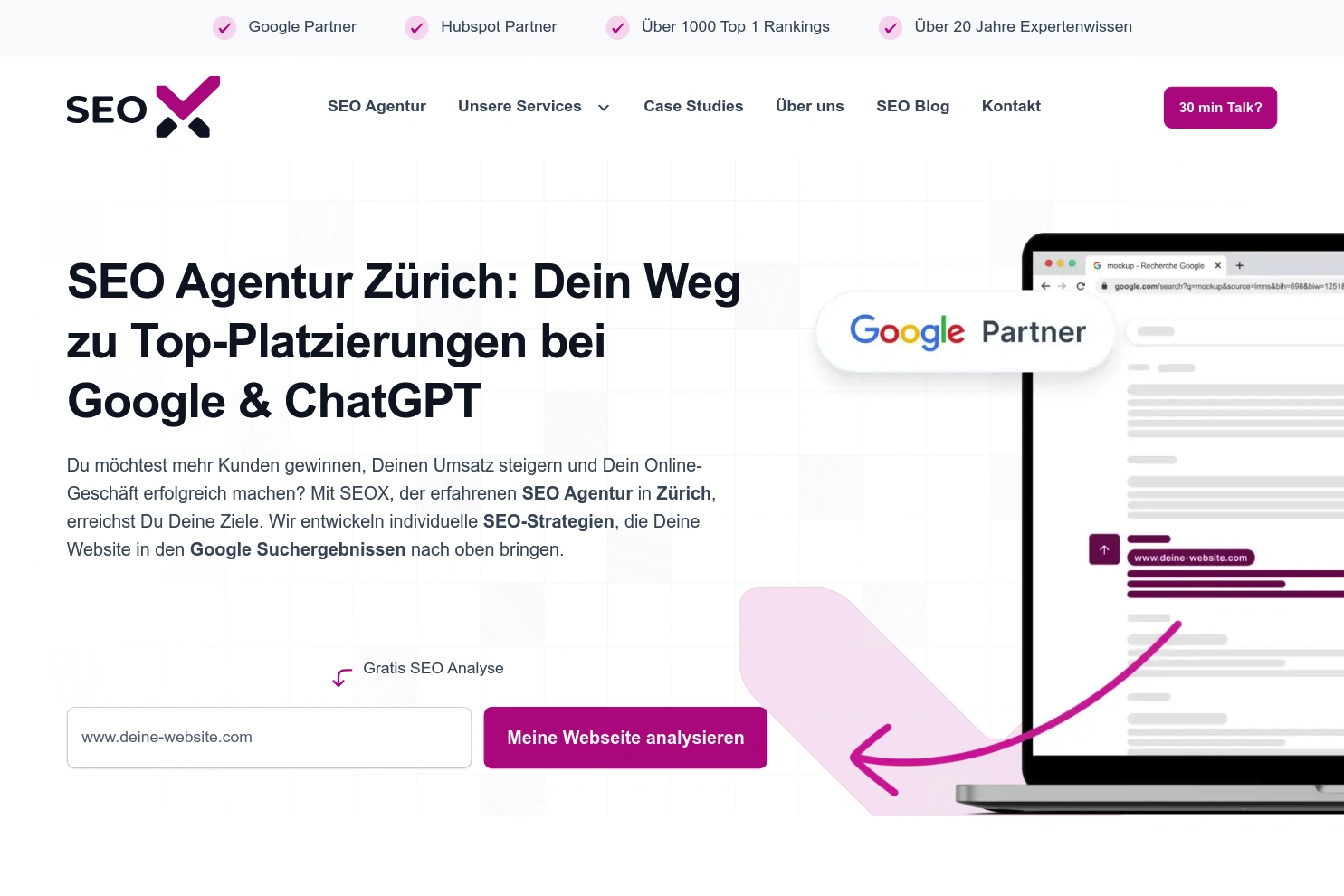 Preview of SEOX - SEO Agentur und LLMO