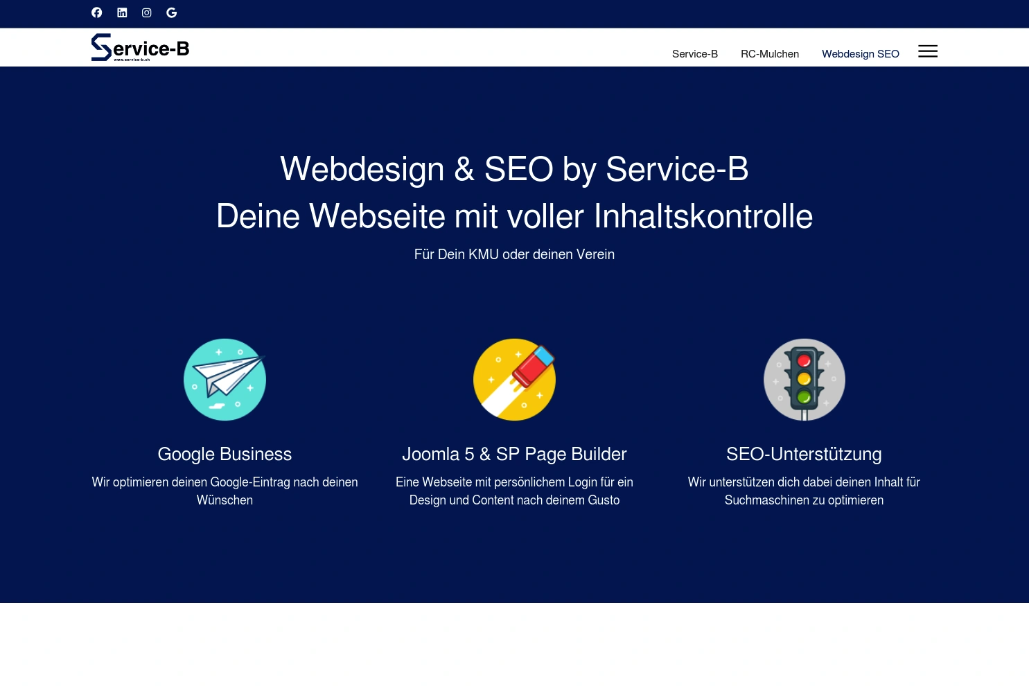 Preview of Webdesign & SEO by Service-B