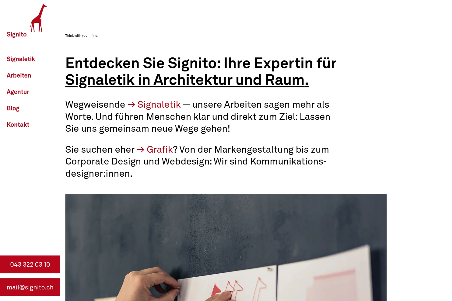 Preview of Signito GmbH – Signaletik Agentur