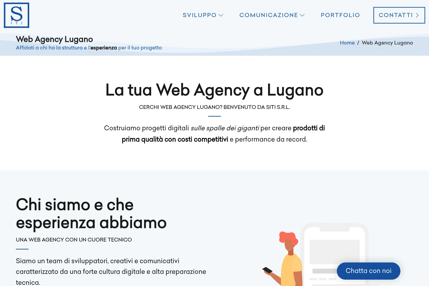 Preview of SITI - Web Agency sviluppo app, realizzazione e-commerce e siti web Lugano
