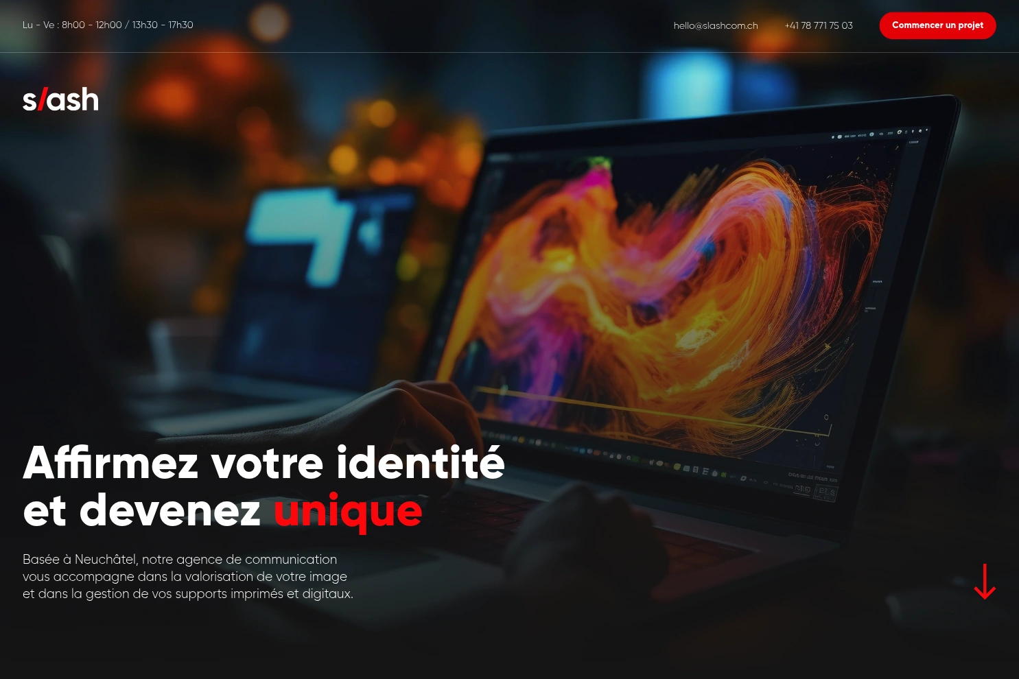 Preview of Slash communication Sàrl