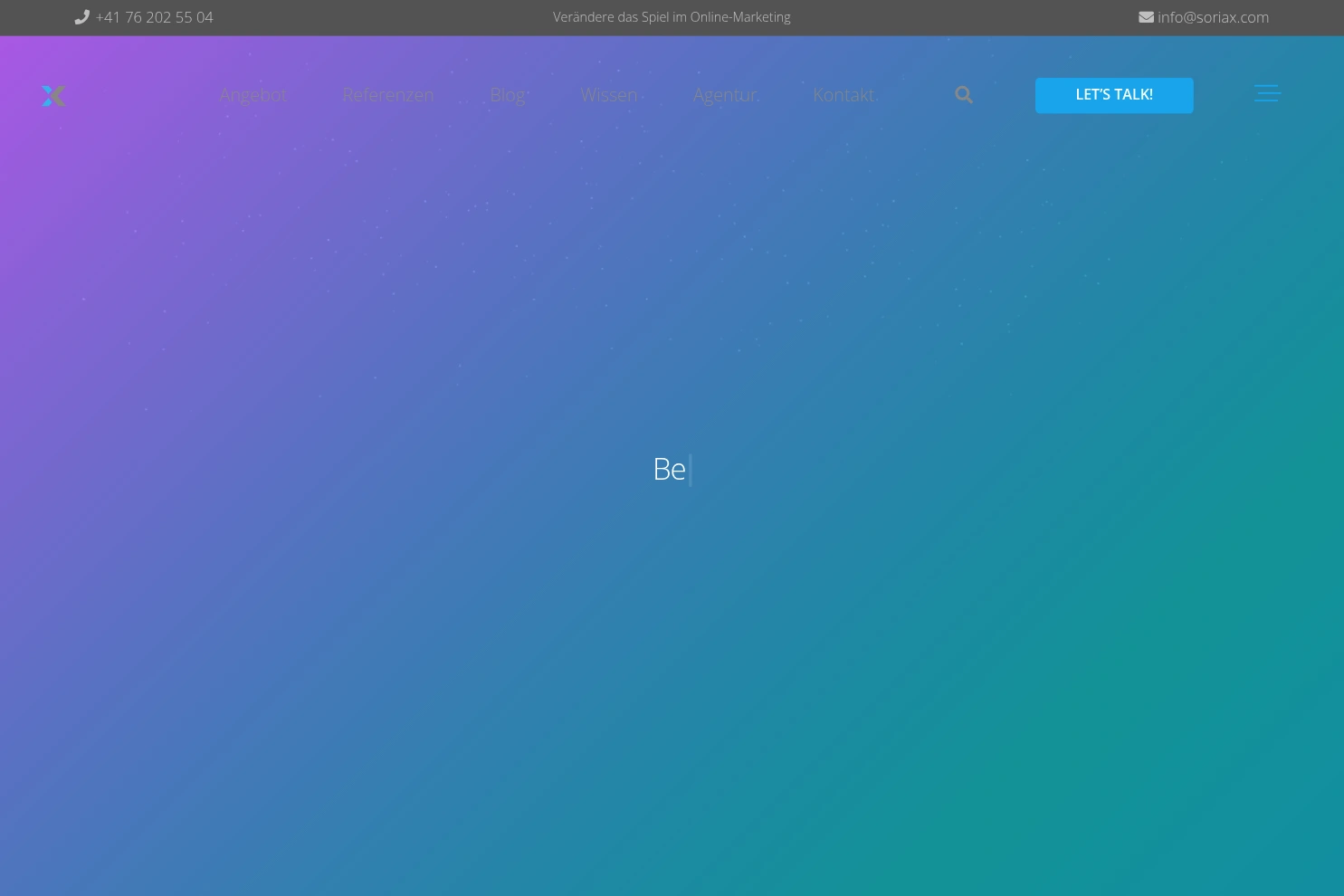 Preview of Soriax GmbH