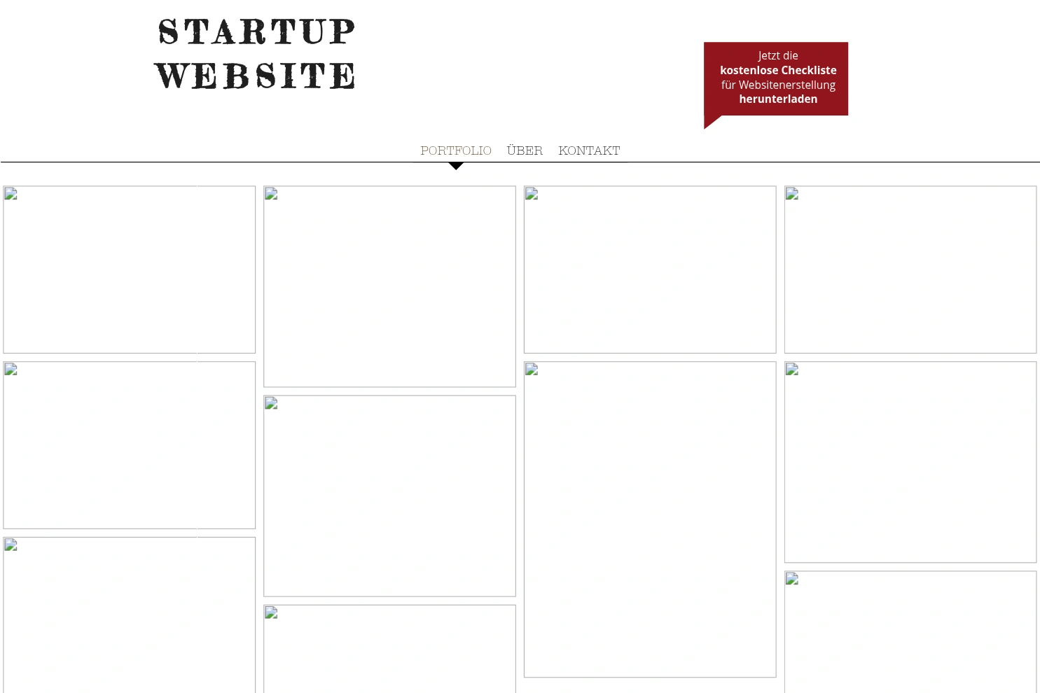 Preview of Startup-Website
