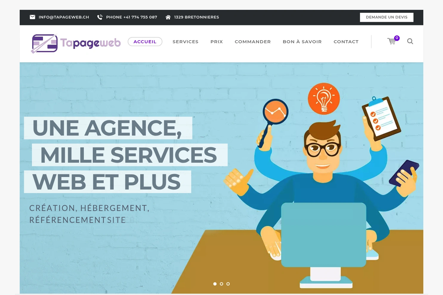 Preview of Tapageweb