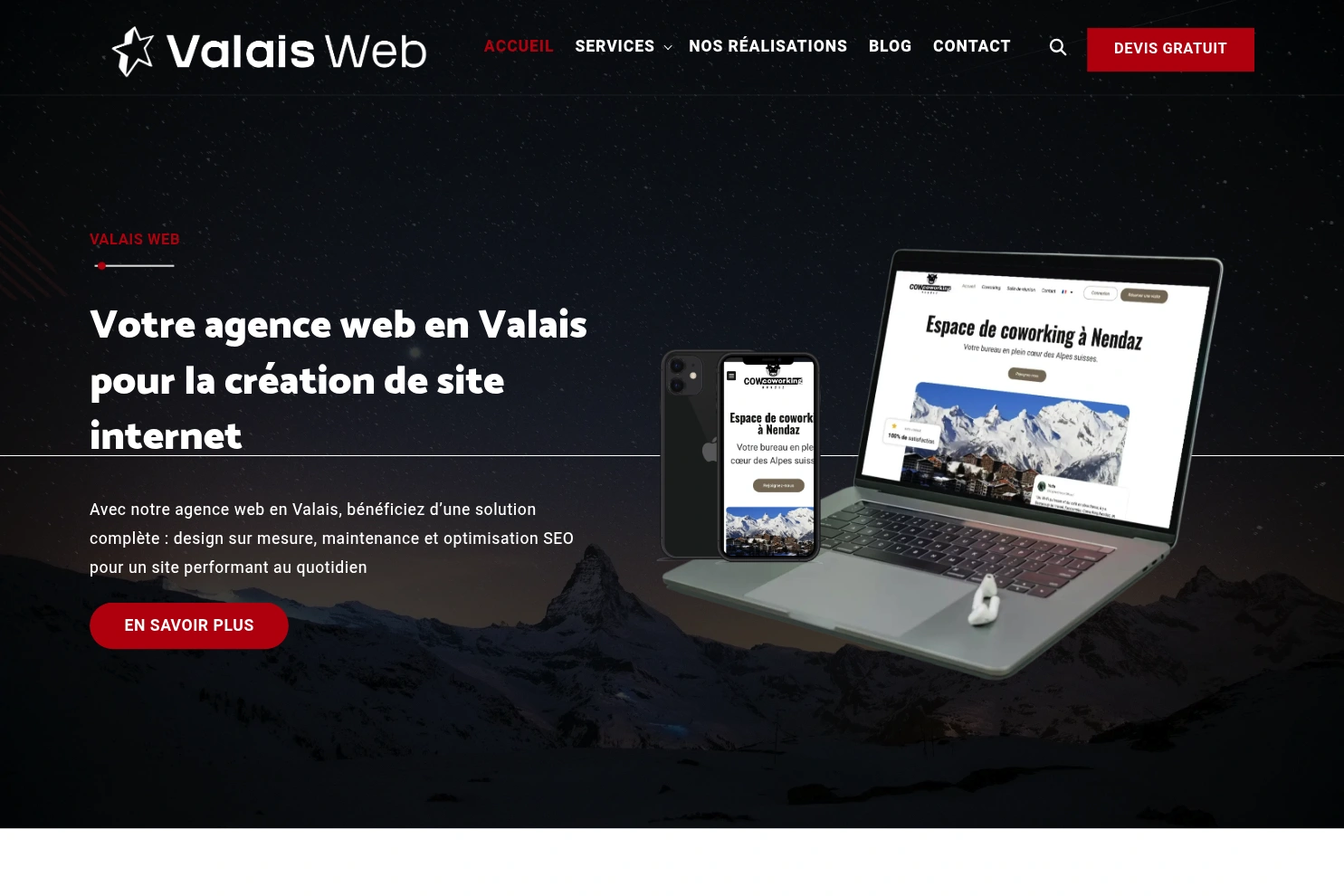 Preview of Valais Web