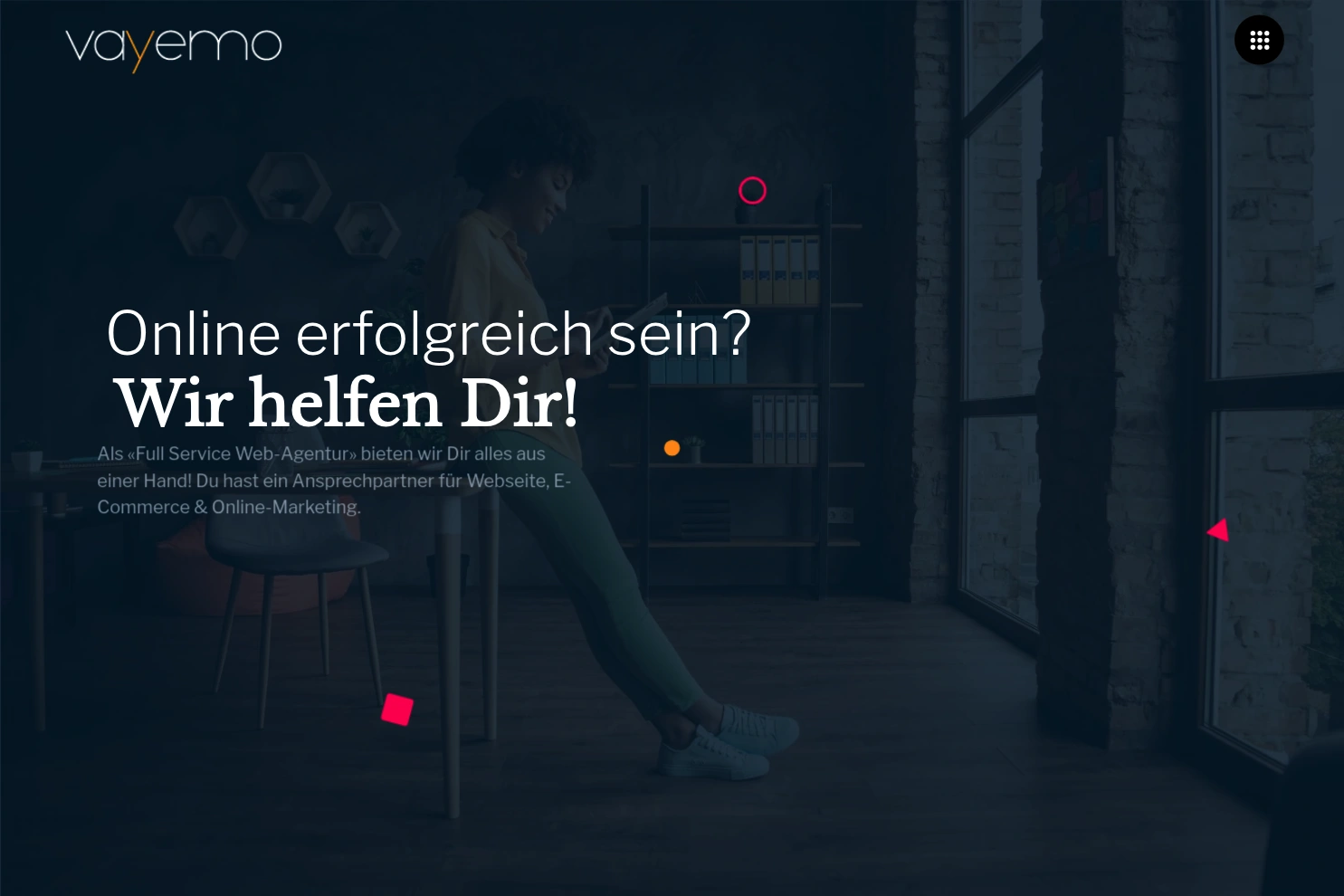 Preview of vayemo gmbh - Webdesign, E-Commerce und Online Marketing