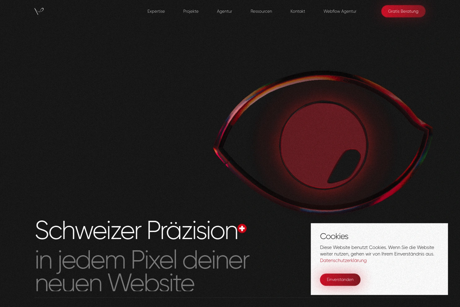 Preview of Visioned GmbH | Webflow Agentur - Premium Websites mit Qualität