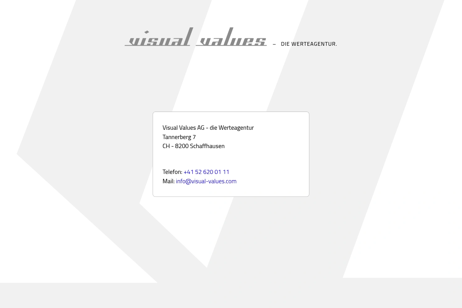 Preview of Visual Values AG - die Werteagentur