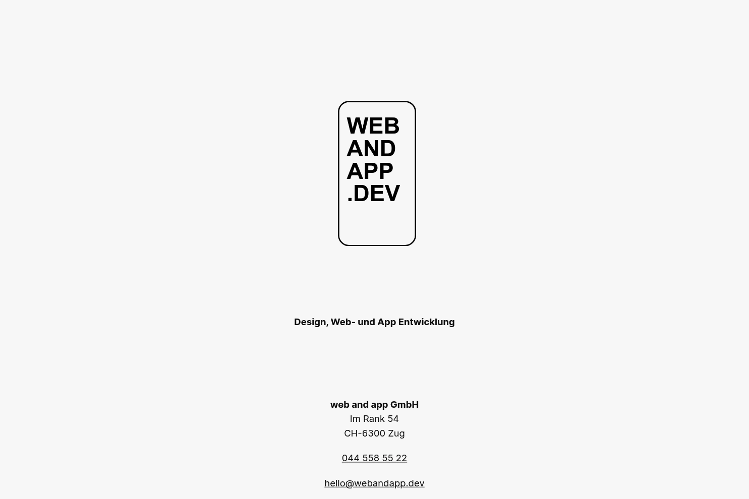 Preview of web and app GmbH