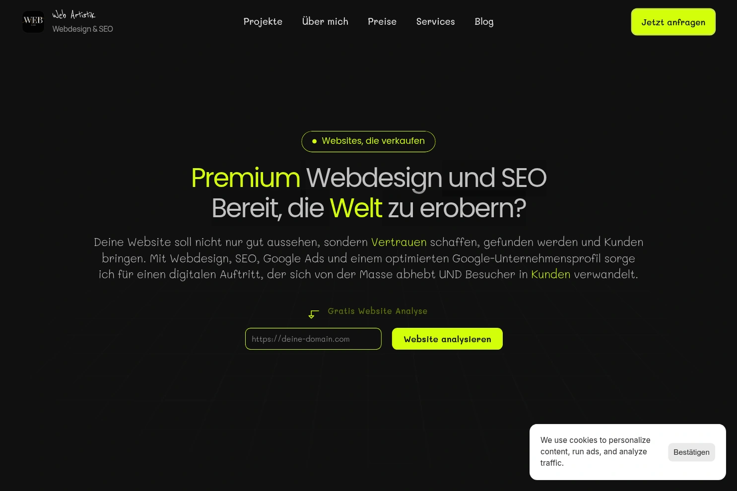 Preview of Web Artistik Webagentur | Webdesign & SEO