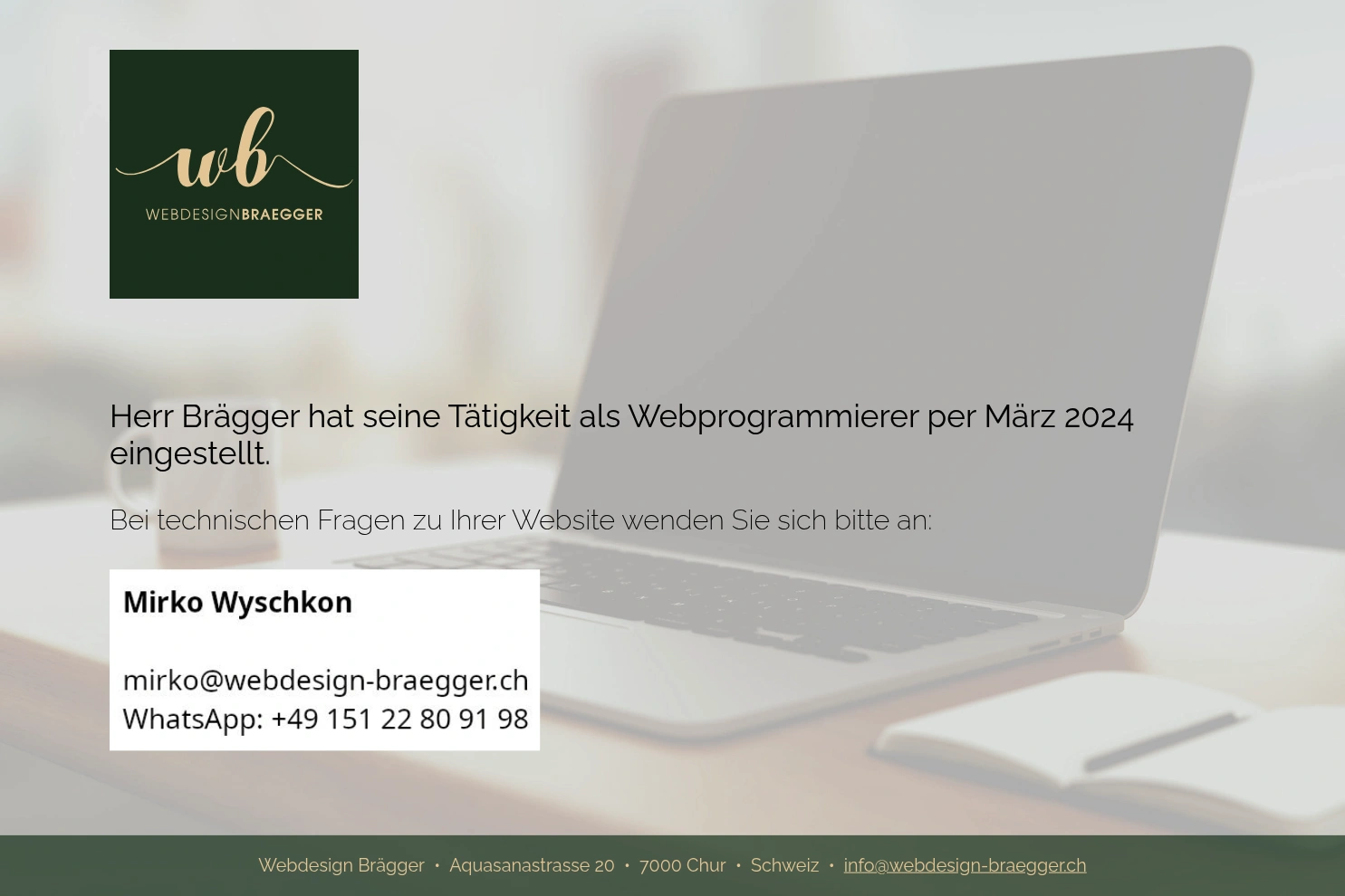 Preview of Webdesign Brägger