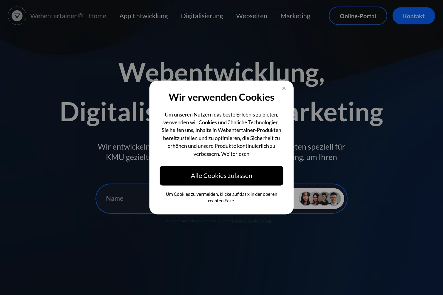 Preview of Webentertainer GmbH