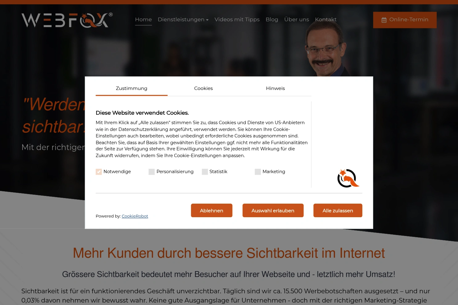Preview of WEBFOX GmbH