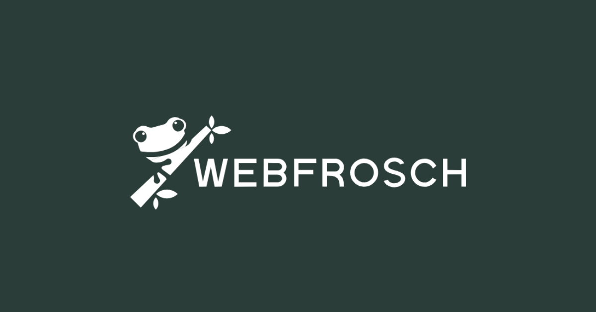 Preview of Webfrosch