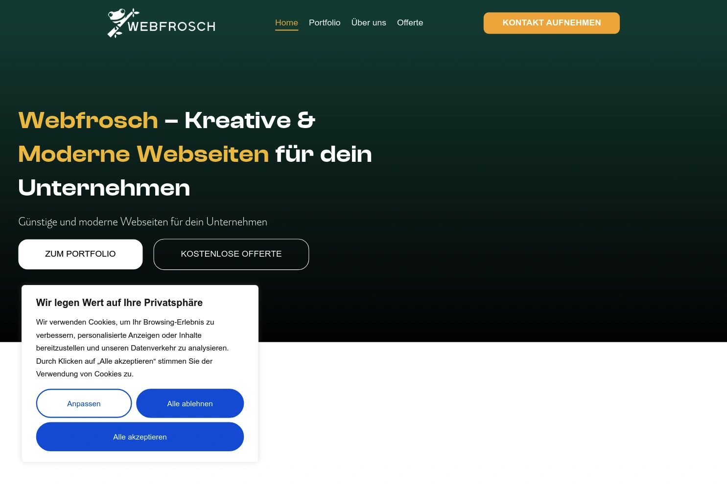 Preview of Webfrosch