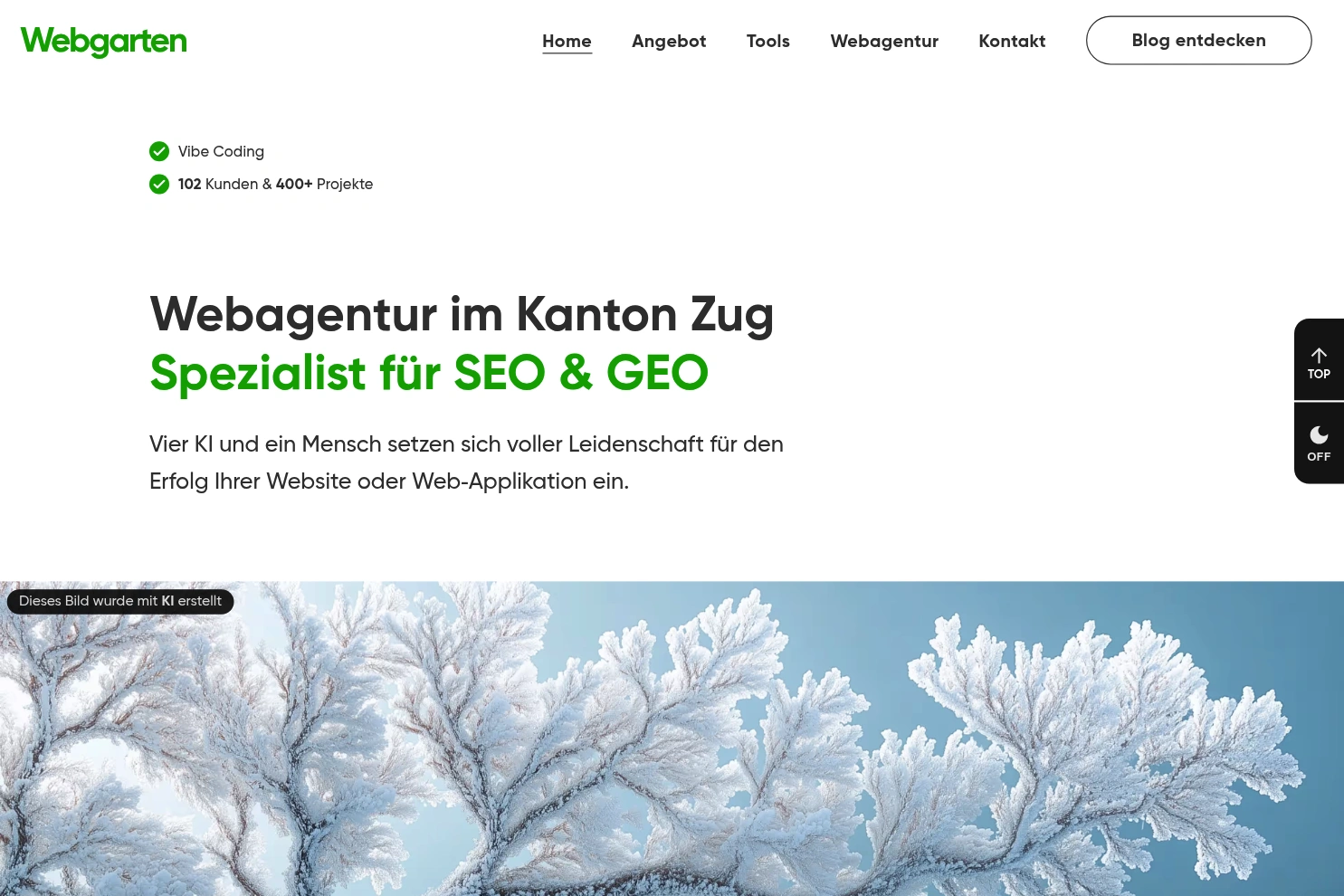 Preview of Webgarten GmbH