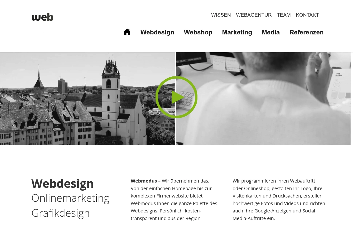 Preview of Webmodus GmbH