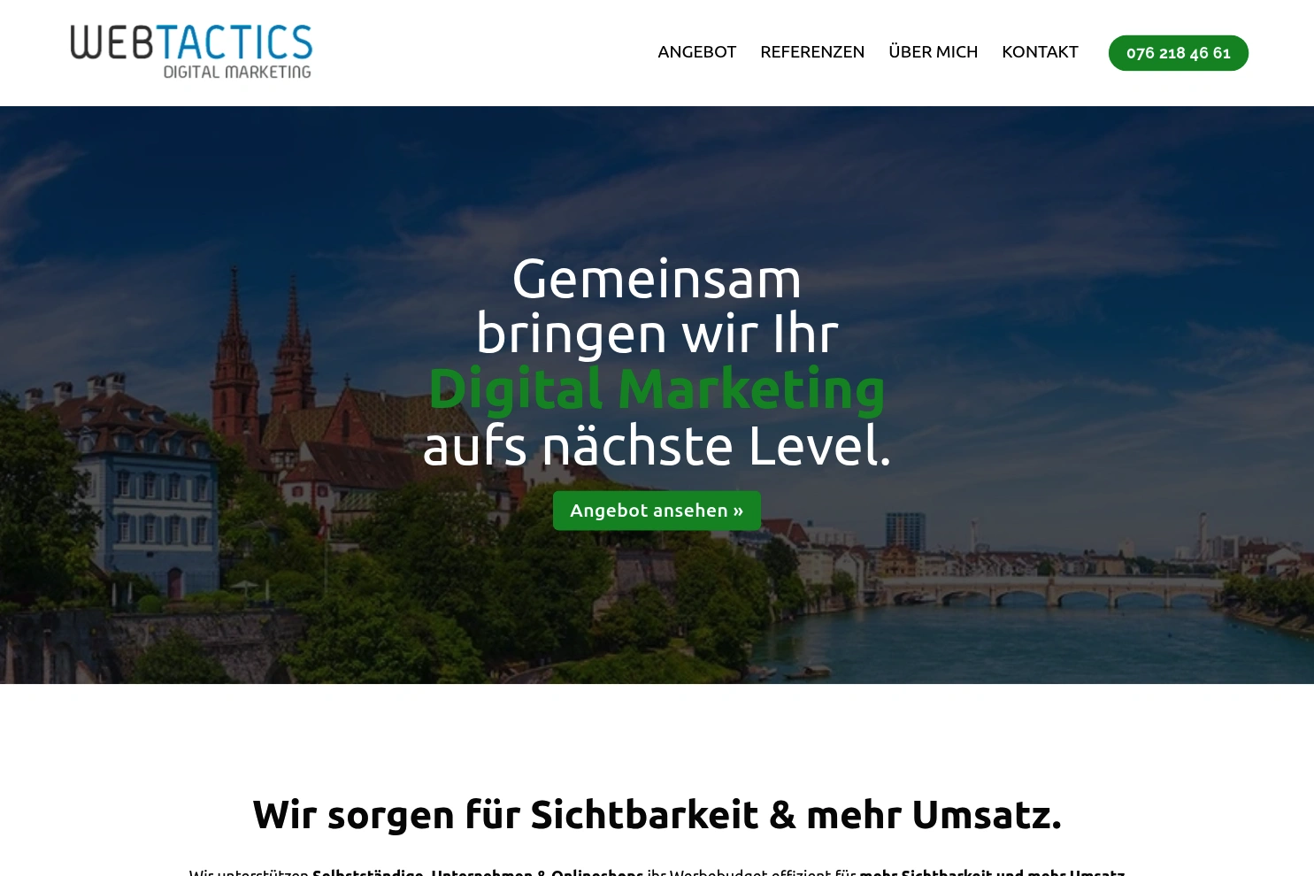 Preview of Web Tactics GmbH