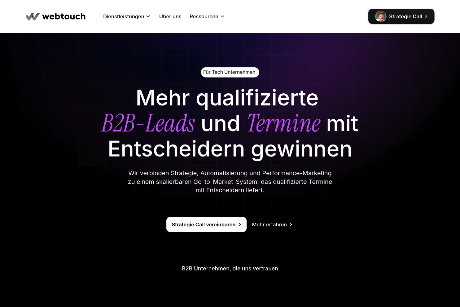 Preview of Webtouch GmbH