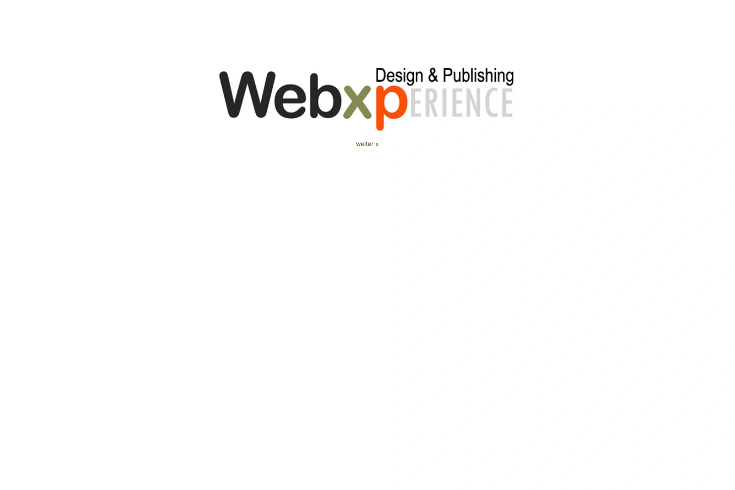 Preview of Webxperience Design & Publishing / Photography