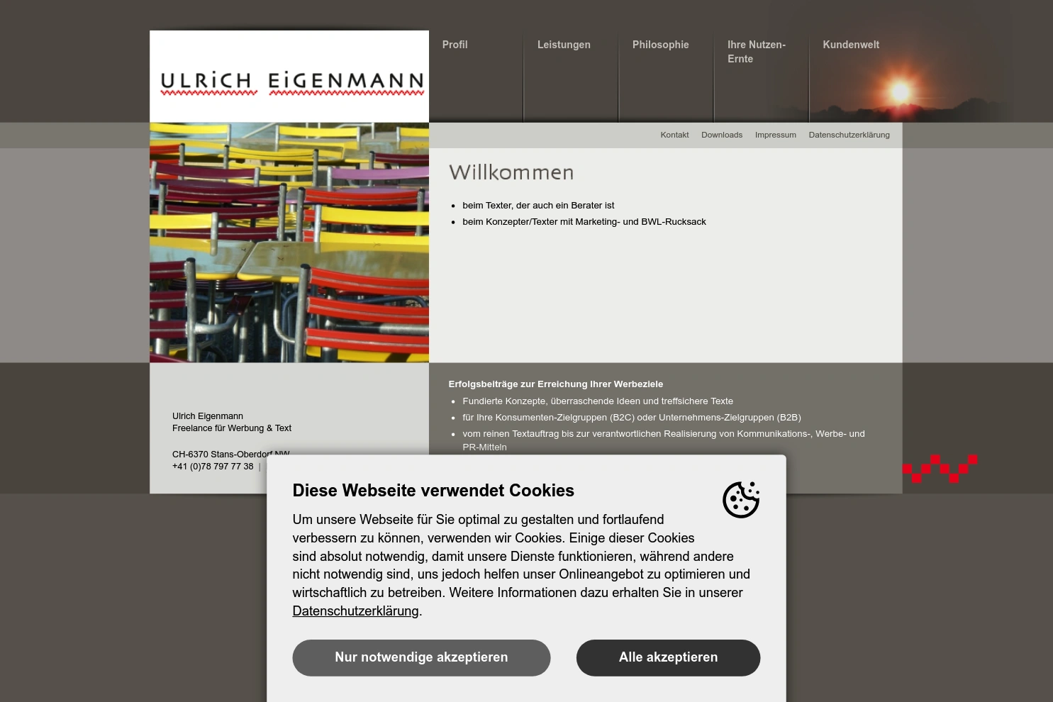 Preview of Freelance für Werbung & Text GmbH