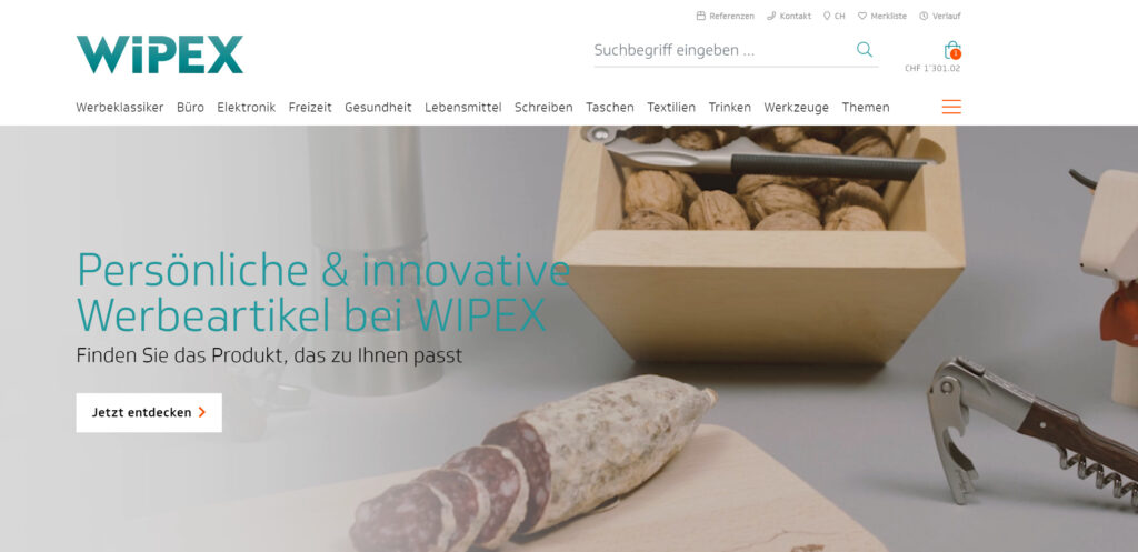 Preview of Wipex Werbemittel AG