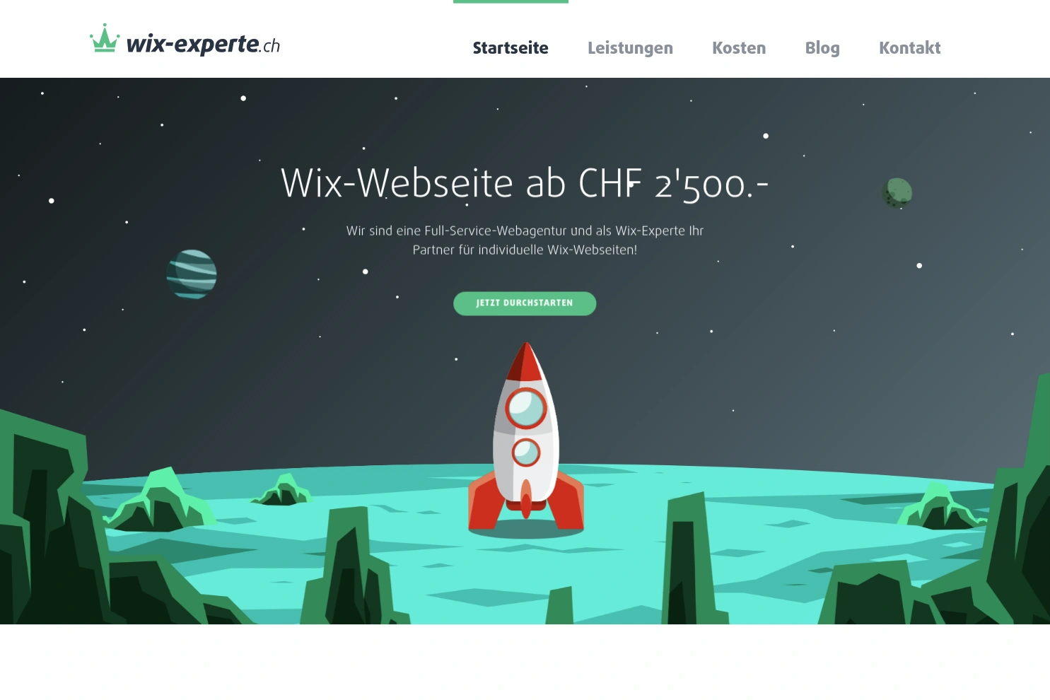 Preview of wix-experte.ch | Wix Webseiten ab CHF 2500.-