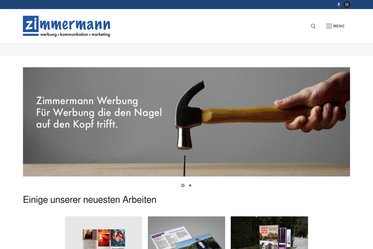 Preview of Zimmermann Werbung AG